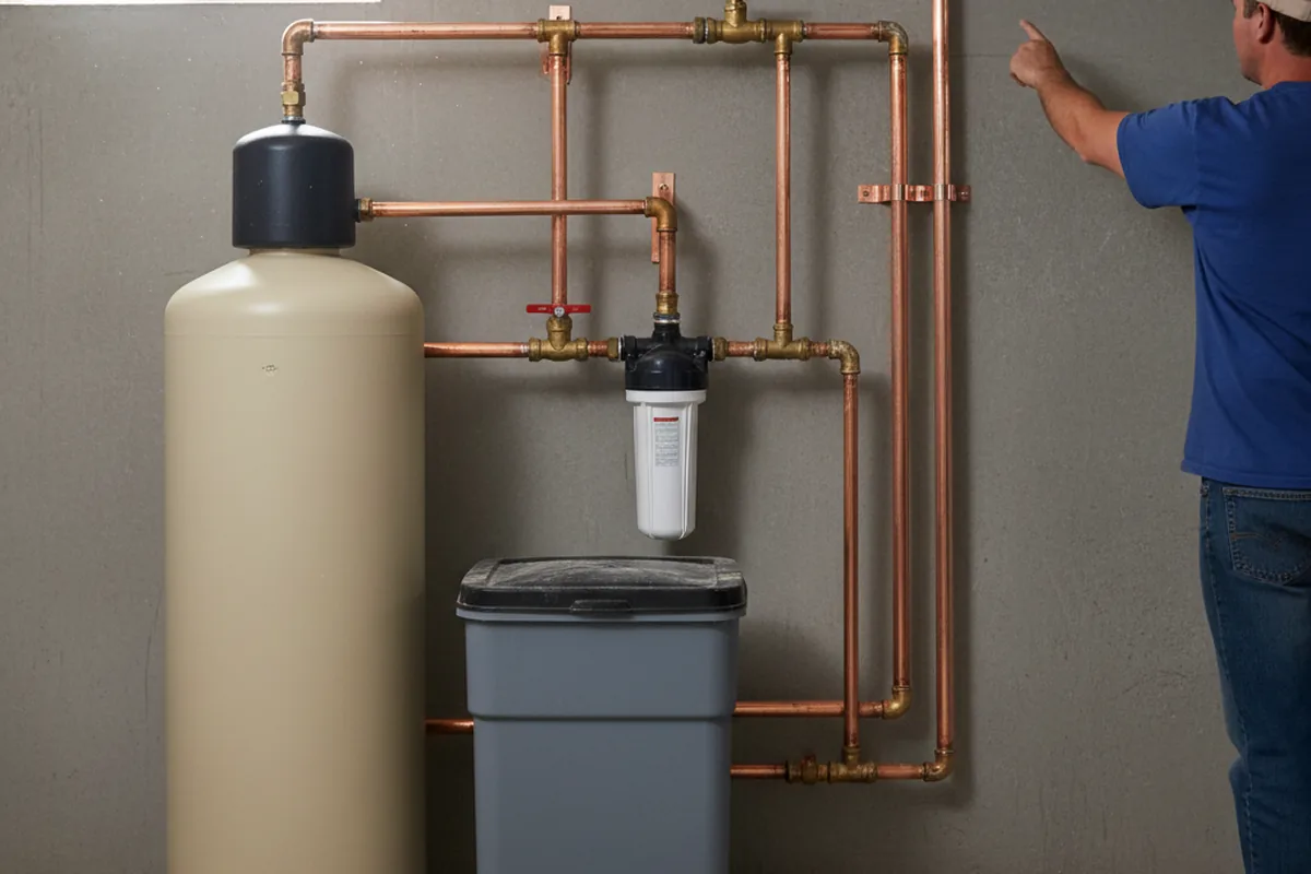 Whole-house water treatment system installed in Everett
